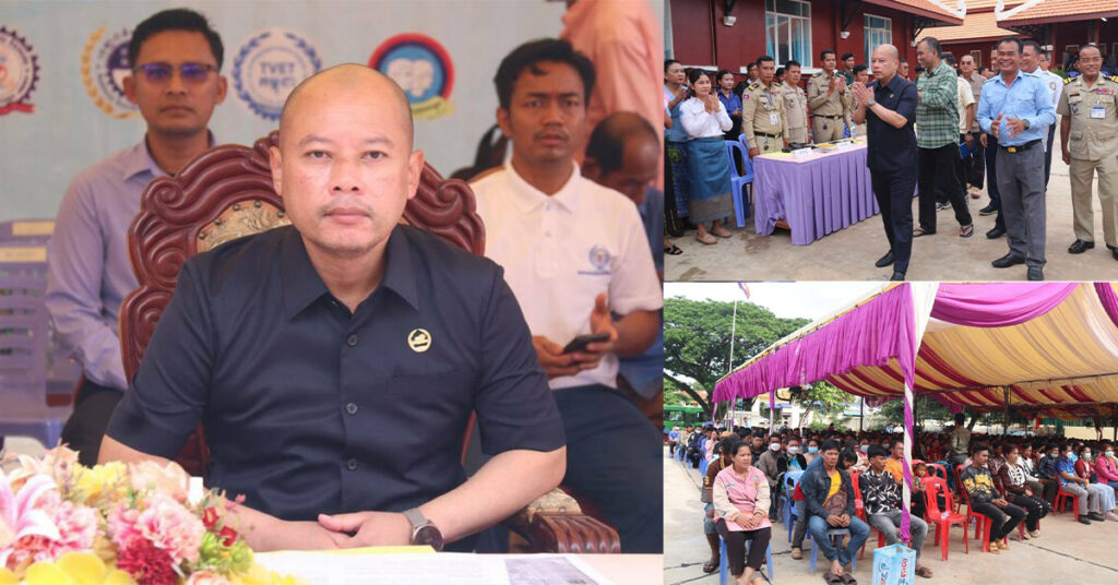 អភិបាលខេត្តស្វាយរៀង សំណូមពរដល់ពលករខ្មែរ ដែលទើបត្រលប់មកពីថៃវិញ ត្រូវតាំងចិត្តខិតខំធ្វើការងារនៅក្នុងស្រុក ដើម្បីជួយគ្រួសារ និងសង្គមសេដ្ឋកិច្ចជាតិ