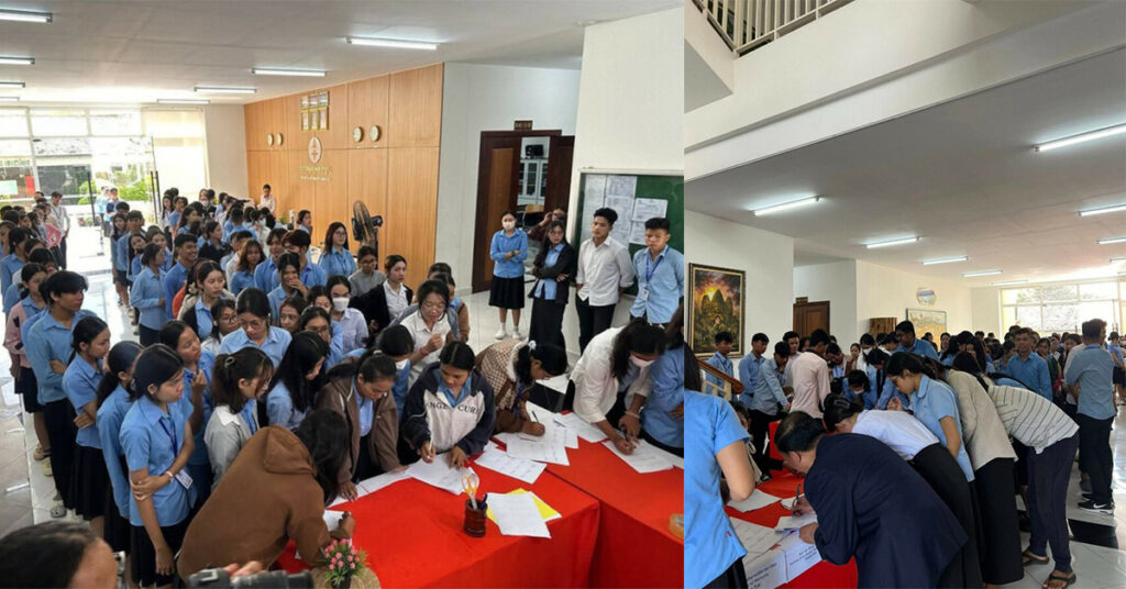 ក្រុមនិស្សិត និងបញ្ញវន្តខ្មែរជិត២០០០នាក់ដាក់ញត្តិស្នើទៅស្ថានទូតធំៗនៅកម្ពុជា ដើម្បីជំរុញឱ្យថៃដោះលែងកងទ័ពខ្មែរទាំង១៨រូប