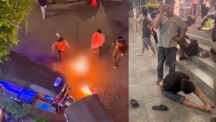 បុរសថៃម្នាក់ខឹងនឹងបាត់បង់ការងារ បានយកសាំងទៅចាក់ដុតភ្ញៀវទេសចរម៉ាឡេស៊ី ២នាក់ឱ្យរបួសធ្ងន់នៅកណ្តាលក្រុងបាងកក