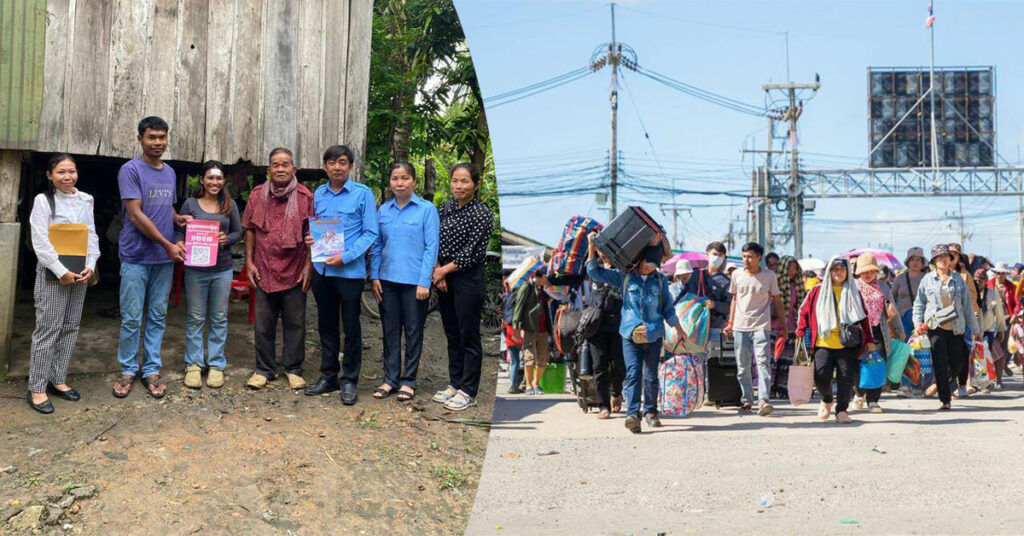 អតីតពលករមកពីប្រទេសថៃ ក្នុងខេត្តបាត់ដំបង បានសម្តែងក្តីរីករាយក្រោយទទួលបានការងារធ្វើ តាមរយៈមន្ទីរការងារ