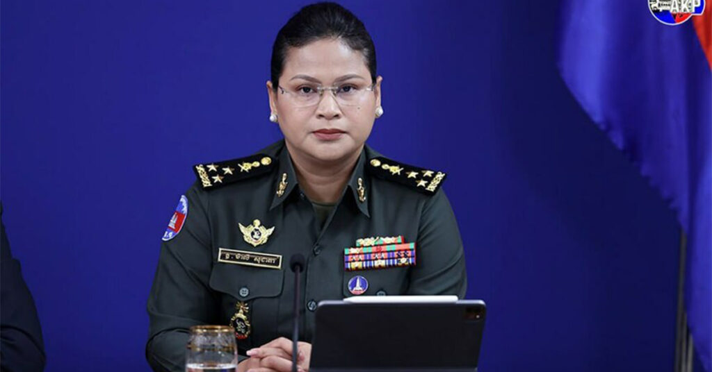 អ្នកនាំពាក្យក្រសួងការពារជាតិកម្ពុជា៖ សភាពការណ៍នៅតាមបណ្តោព្រំដែនខេត្តព្រះវិហារ និងឧត្តរមានជ័យ មានសភាពស្ងប់ស្ងាត់ ខណៈកងកម្លាំងស្ថិតក្នុងការប្រុងប្រយ័ត្ននិងអនុវត្តន៍តួនាទីច្បាស់លាស់