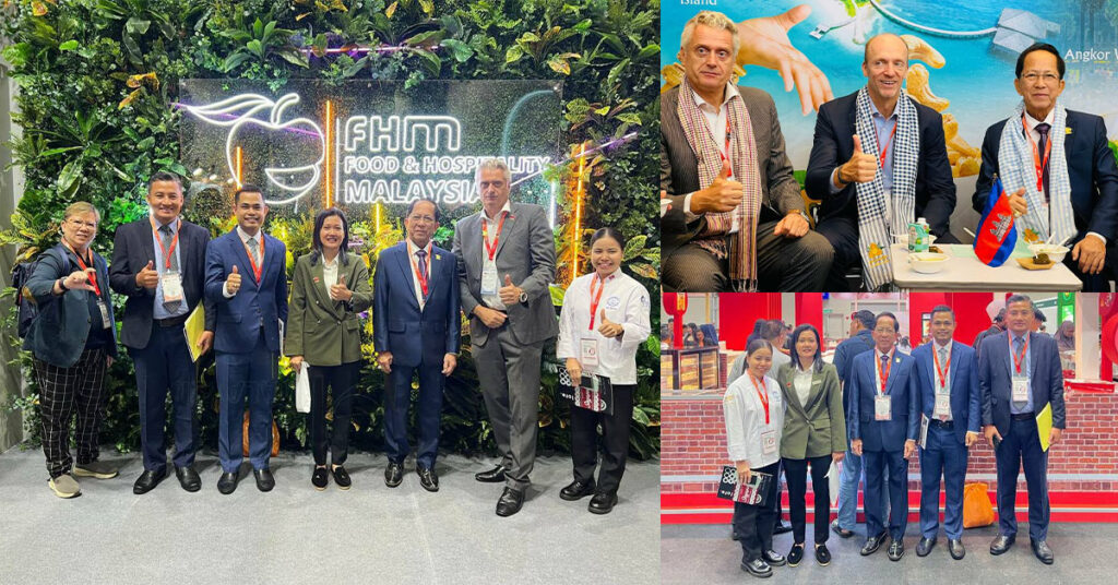 ក្រសួងទេសចរណ៍ តាំងបង្ហាញម្ហូបអាហារអត្តសញ្ញាណខ្មែរ នៅទីក្រុងកូឡាឡាំពួរ ប្រទេសម៉ាឡេស៊ី