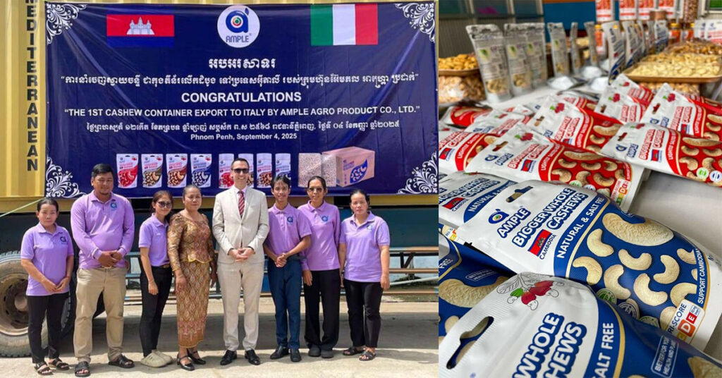 ស្ថានទូតចក្រភពអង់គ្លេស សាទរក្រោយគ្រាប់ស្វាយចន្ទីកម្ពុជា ត្រូវបាននាំចេញទៅទីផ្សារអន្តរជាតិយ៉ាងទូលំទូលាយ