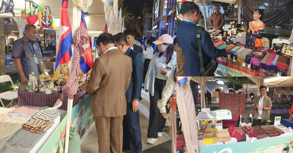 ផលិតផលកម្ពុជាកំពុងទាក់ទាញចំណាប់អារម្មណ៍ពីសាធារណជនចិន នៅទីក្រុងគុនមីង