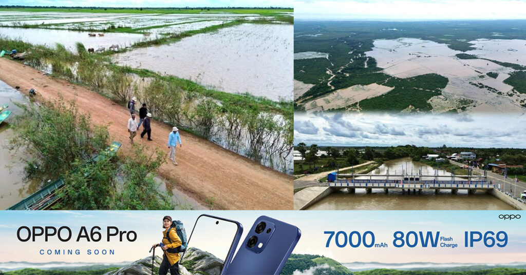 អគ្គលេខាធិការរងអាជ្ញាធរទន្លេសាប ចុះពិនិត្យស្ថានភាពទឹកស្ទឹង ផ្នែកខាងក្រោមបណ្តោយផ្លូវជាតិលេខ៥ ក្នុងខេត្តពោធិ៍សាត់