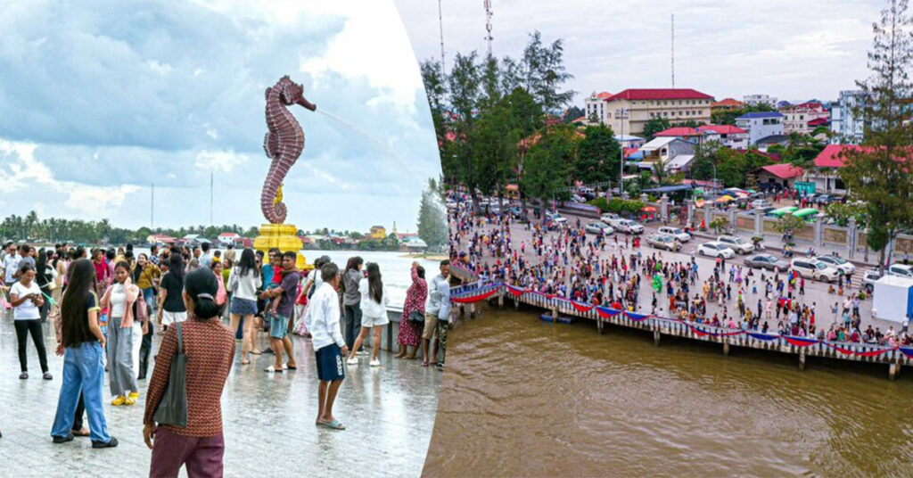 ខេត្តកំពតមានភ្ញៀវទេសចរជិត ១៥ម៉ឺននាក់មកសម្រាកកម្សាន្ត ក្នុងឱកាសថ្ងៃឈប់សម្រាកនៃពិធីបុណ្យភ្ជុំបិណ្ឌ