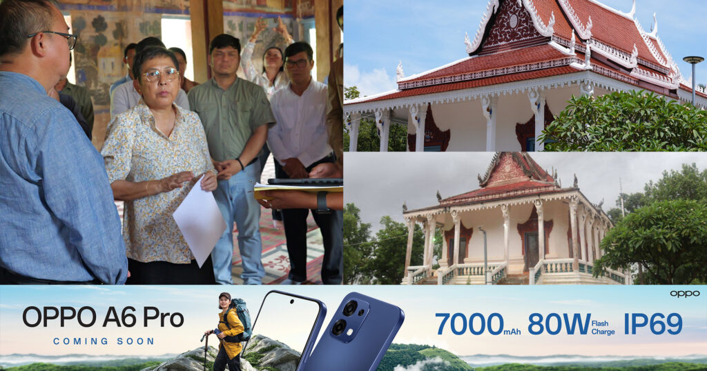 រដ្ឋមន្ត្រីក្រសួងវប្បធម៌ និងវិចិត្រសិល្បៈ បានអញ្ជើញពិនិត្យការជួសជុលព្រះវិហារបុរាណនៅក្នុងវត្តពោធិ៍រុក្ខារាមដែលមានអាយុកាល១០០ឆ្នាំ