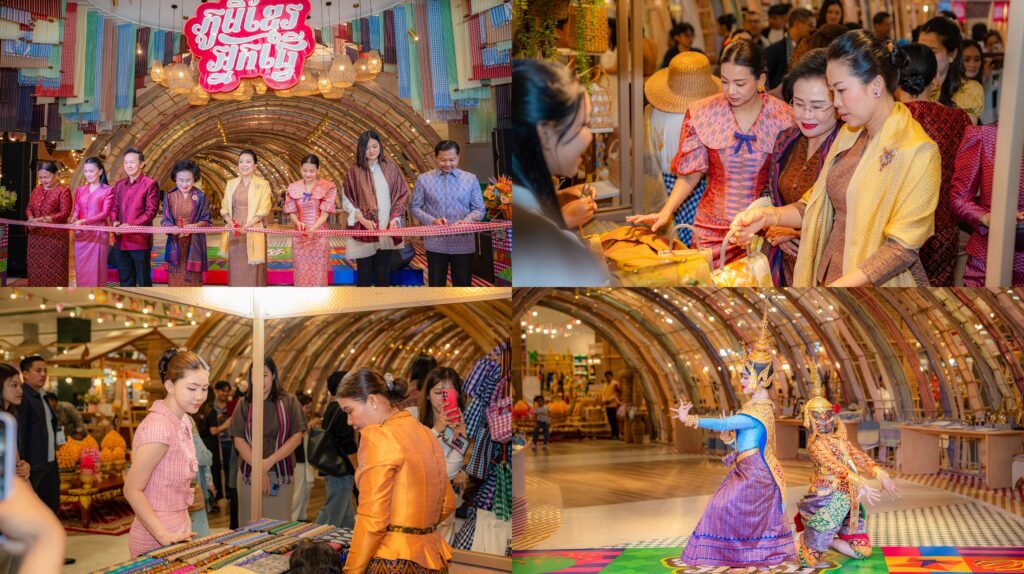 ជីប ម៉ុង ប្រកាសសម្ពោធជាផ្លូវការនូវផ្សារទេសចរណ៍ «ភូមិខ្មែរអ្នកធ្វើ» ជំរុញការផ្សព្វផ្សាយពីសិល្បៈវប្បធម៌ខ្មែរកាន់តែខ្លាំង