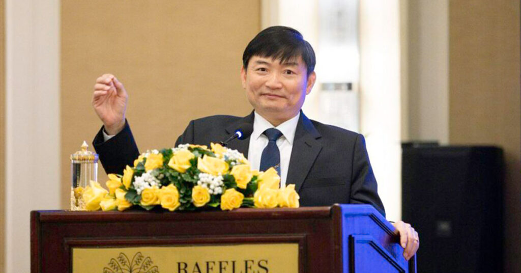 ឯកឧត្តម ហេង សួរ លើកទឹកចិត្តដល់អ្នកសេដ្ឋកិច្ចក្រៅប្រព័ន្ធ ចូលរៀនជំនាញការលក់តាមអនឡាញនៅតាមសាលាបណ្តុះបណ្តាលមុខជំនាញវិជ្ជាជីវៈ និងបច្ចេកទេសក្រោមឱវាទក្រសួងទាំង ៣៧នៅទូទាំងប្រទេស