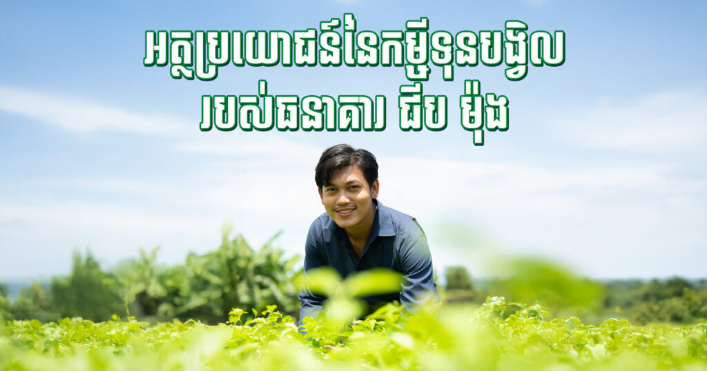 បង់កម្ចីដោយចំណេញការប្រាក់? កម្ចីទុនបង្វិលអាចឱ្យអតិថិជនសងតាមរដូវកាល