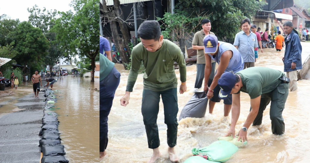 ទឹកស្ទឹងពោធិ៍សាត់ហក់ឡើងខ្លាំង ដាក់សម្ពាធលើក្រុងពោធិ៍សាត់, អាជ្ញាធរចុះអន្តរាគមន៍ពលរដ្ឋជាបន្ទាន់