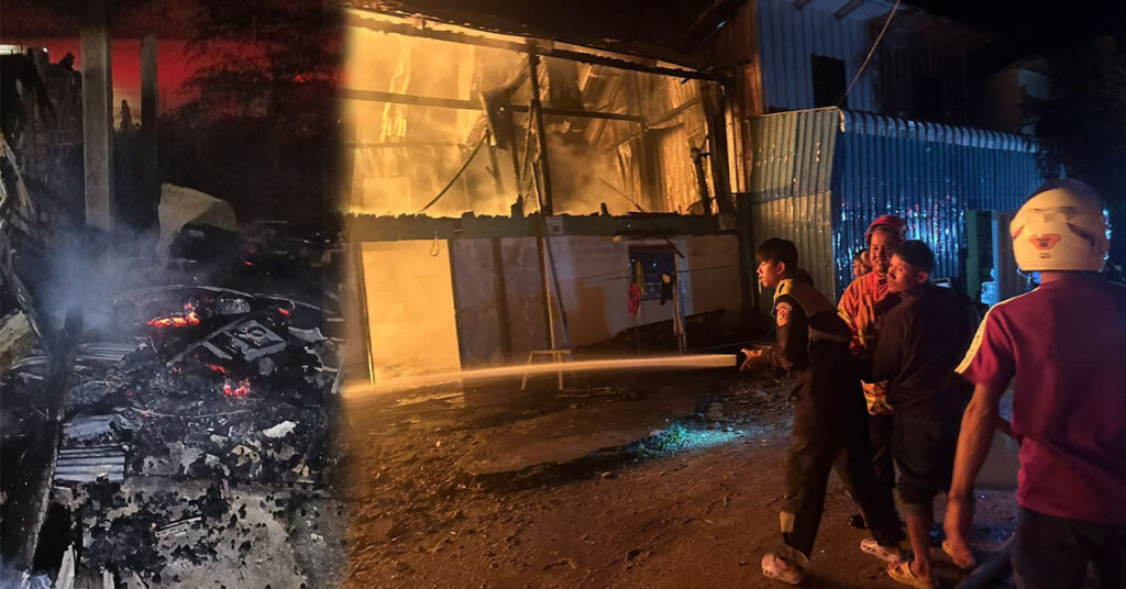 ករណីអគ្គិភ័យនៅសង្កាត់ជើងឯកយប់មិញនេះ មូលហេតុបណ្តាលមកពីកូនឈ្លោះគ្នារួចដុតផ្ទះបង្កជាអគ្គិភ័យ និងរាលដាលដល់ផ្ទះអ្នកជិតខាង ១០ខ្នងទៀត