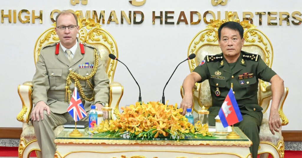 សេនានុព័ន្ធចក្រភពអង់គ្លេស ប្តេជ្ញាចិត្តខ្ពស់ ធ្វើយ៉ាងណាឱ្យមានស្ថេរភាពនៅតំបន់ព្រំដែន ពាក់ព័ន្ធស្ថានភាពនៅព្រំដែនកម្ពុជា-ថៃ