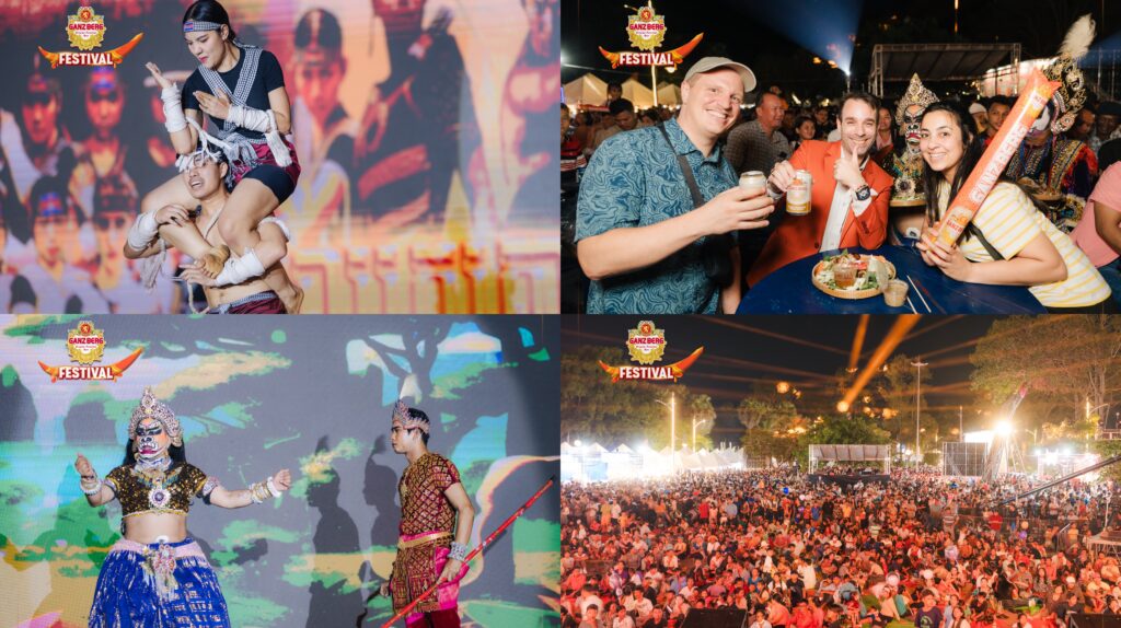 GANZBERG Festival បង្កើត​ប្រវត្តិសាស្ត្រ​ថ្មីនៅលើទឹកដីខេត្តសៀមរាប! ផ្ទាំងទស្សនីយភាពសិល្បៈវប្បធម៌ខ្មែដ៏​អស្ចារ្យ នៅខេត្តសៀមរាបទាក់ទាញភ្ញៀវទេសចរណ៍ជាតិ និង​អន្តរជាតិមកទស្សនារាប់មុឺននាក់មកចូលរួមទស្សនា