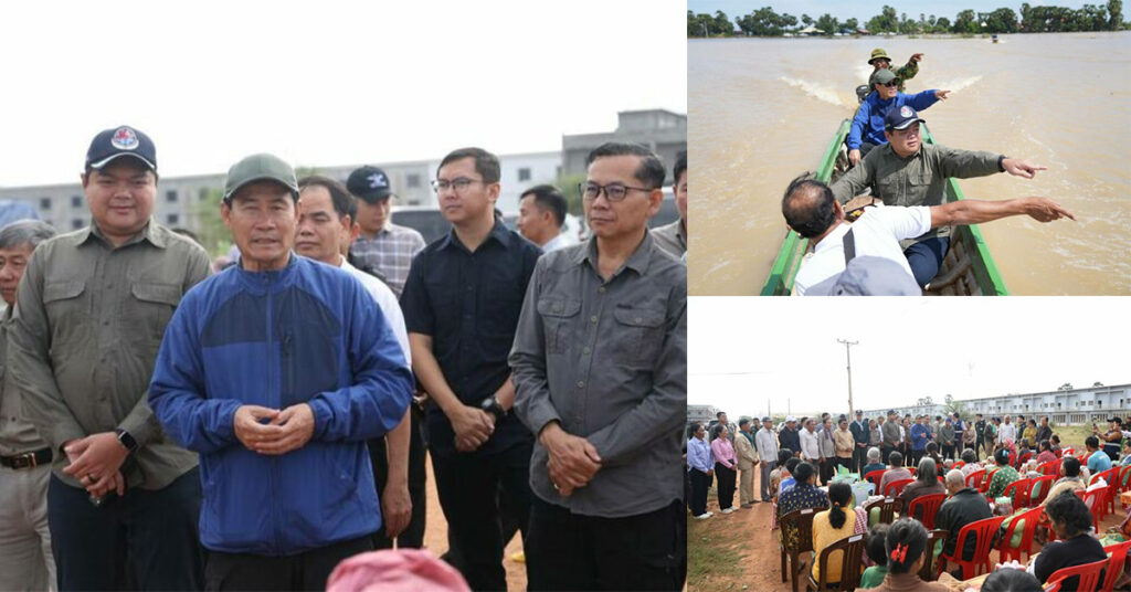 ស្ថានភាពជំនន់ទឹកភ្លៀង ក្នុងខេត្តពោធិ៍សាត់ បង្កឱ្យមានផលប៉ះពាល់ដល់ក្រុងស្រុក ចំនួន០៥