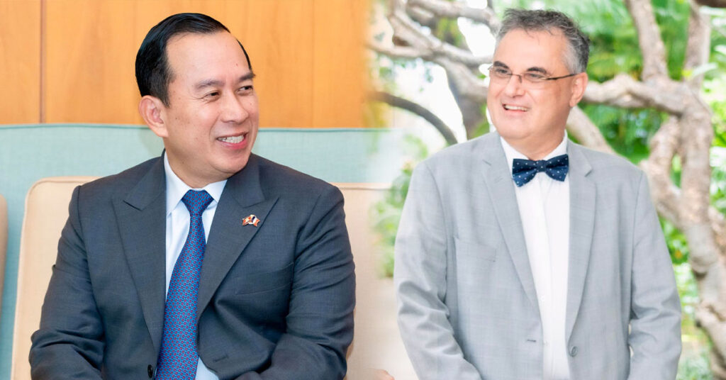 ក្រសួងទេសចរណ៍ និងស្ថានទូតបារាំងប្រចាំកម្ពុជា សហការរួមគ្នាអភិវឌ្ឍវិស័យទេសចរណ៍ និងការបណ្តុះបណ្តាលវិជ្ជាជីវៈទេសចរណ៍ឱ្យដល់កម្រិតអន្តរជាតិ