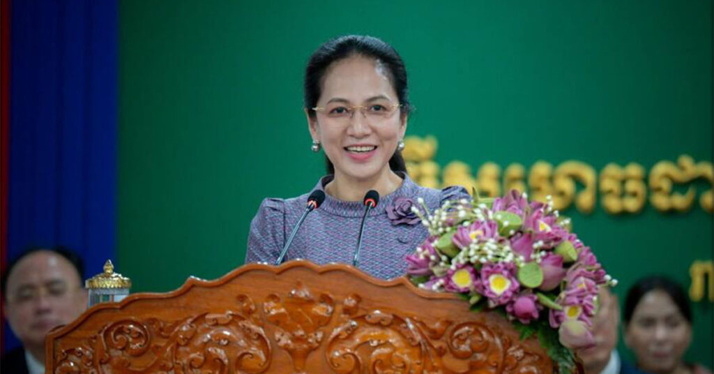 លោកជំទាវ ពេជ ចន្ទមុន្នី៖ ស្ត្រីជាកម្លាំងចលករមិនអាចខ្វះបាន ក្នុងការជំរុញសេដ្ឋកិច្ចជាតិឱ្យរីកចម្រើន