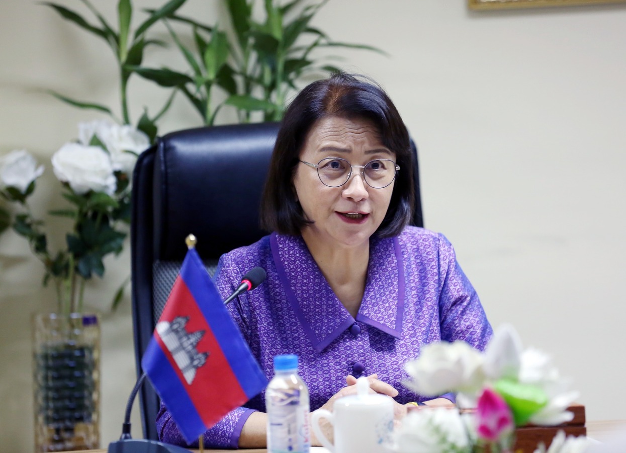 កិច្ចប្រជុំរវាងរដ្ឋមន្ត្រីក្រសួងកិច្ចការនារី និងឯកអគ្គរាជទូតអូស្ត្រាលី