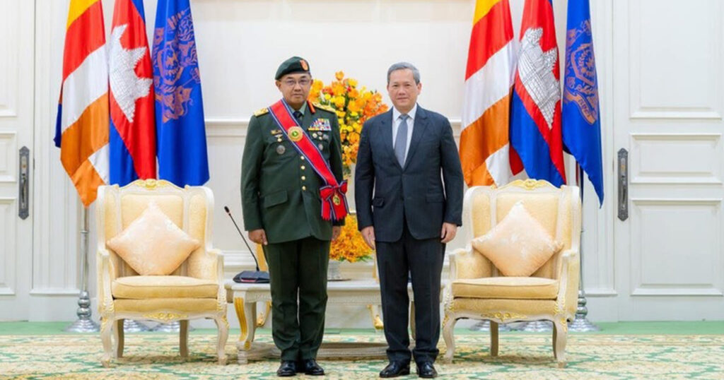 ឯកឧត្តមអគ្គមេបញ្ជាការកងទ័ពម៉ាឡេស៊ី ប្ដេជ្ញាសម្របសម្រួលការអនុវត្តតាមខ្លឹមសារ នៃសេចក្ដីថ្លែងការណ៍រួម កម្ពុជា-ថៃ