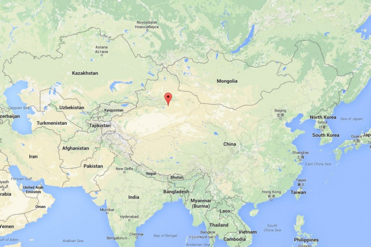 រញ្ជួយដីនៅ Xinjiang