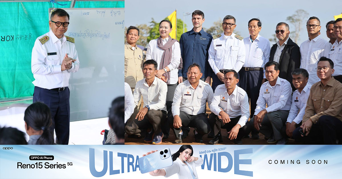 រដ្ឋមន្ត្រីក្រសួងអប់រំ ចុះពិនិត្យសកម្មភាពរៀន និងបង្រៀននៅសាលារៀនបណ្តោះអាសន្នក្នុងជំរំសុវត្ថិភាពចុងកាល់ ខេត្តឧត្តរមានជ័យ