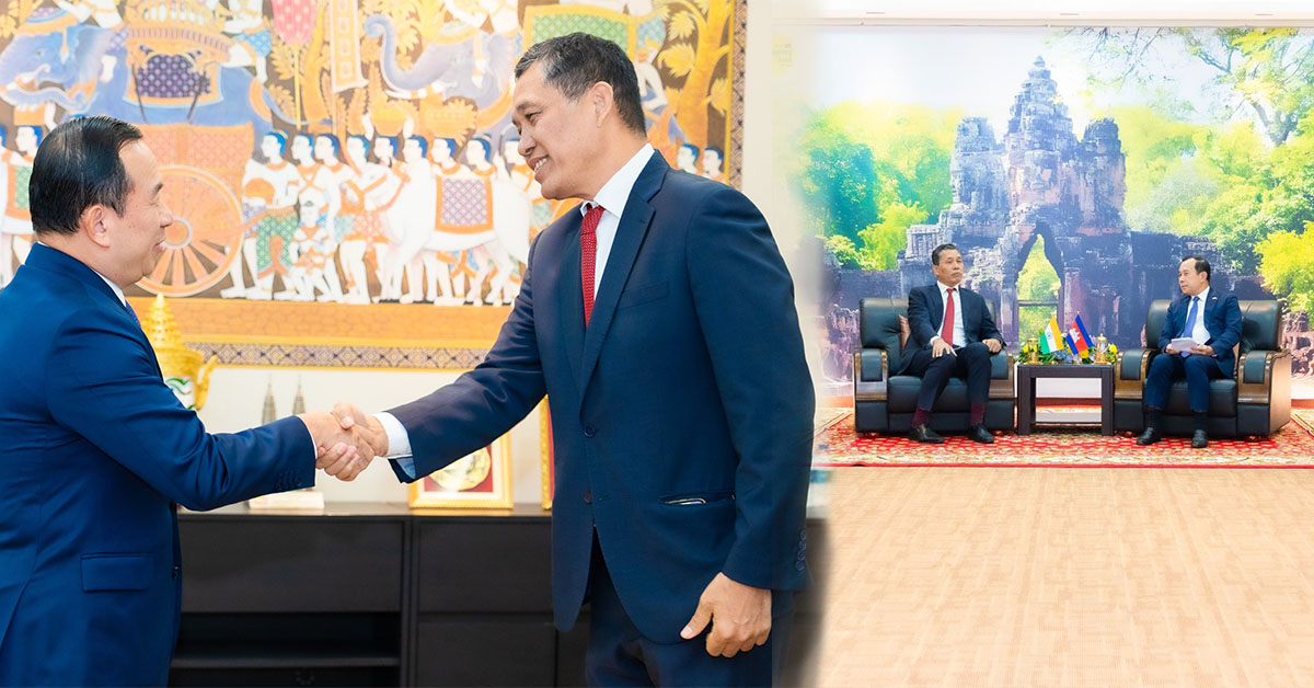 ឯកឧត្តមរដ្ឋមន្រ្តី ហួត ហាក់៖ កម្ពុជា បានត្រៀមលក្ខណៈរួចជាស្រេច ដើម្បីទទួលកំណើនភ្ញៀវទេសចរឥណ្ឌាដែលជាបងប្អូនរួមវប្បធម៌ អរិយធម៌ និងប្រវត្តិសាស្រ្តពាន់ឆ្នាំមកទស្សនា នាឆ្នាំថ្មី ឆ្នាំសកល ២០២៦ នេះ