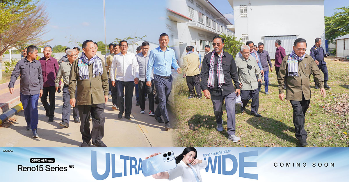 ឯកឧត្តម សុខ លូ ចុះពិនិត្យស្ថានភាពការបើកដំណើរការសេវាសាធារណៈឡើងវិញនៅតាមបណ្ដាស្រុកជាប់ព្រំដែន ក្នុងភូមិសាស្រ្តខេត្តបាត់ដំបង