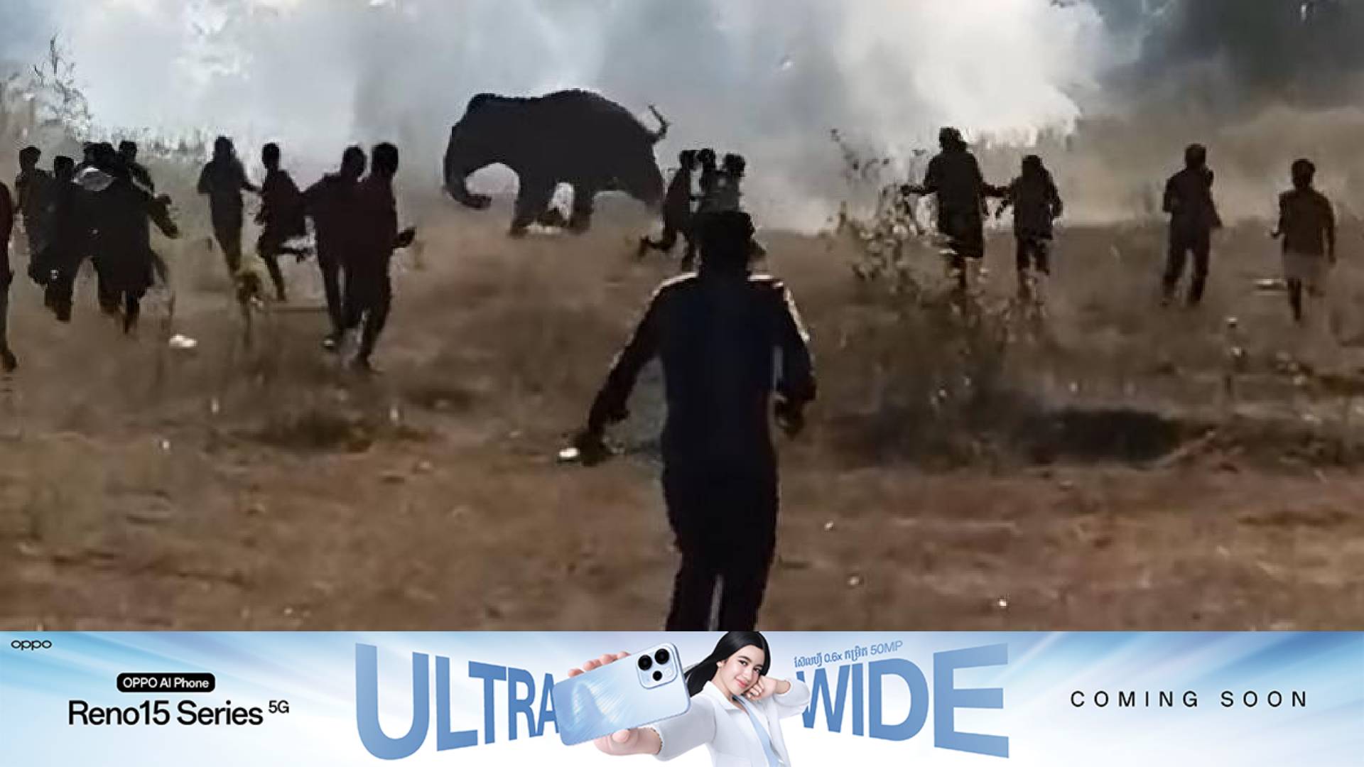 ដំរីព្រៃមួយក្បាលចូលមកអុកឡុកសហគមន៍ពលរដ្ឋឥណ្ឌា  ហើយបានបណ្តាលឱ្យមនុស្ស ២០បាត់បង់ជីវិត និង ១៥នាក់រងរបួស