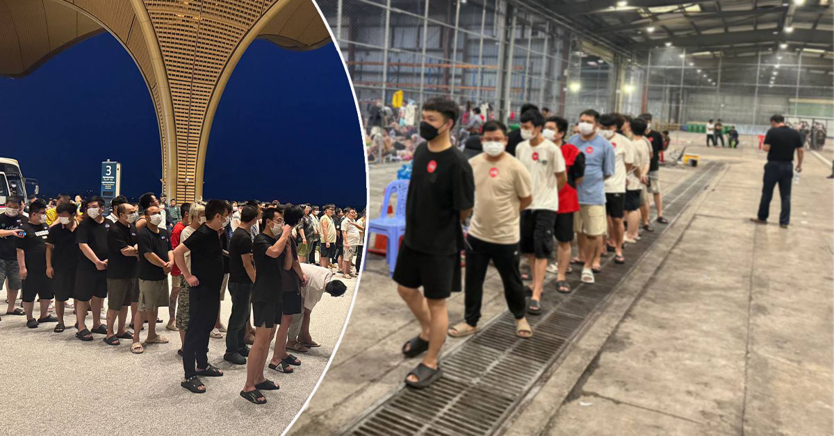 ជនជាតិចិនជាង ៤០០នាក់ ត្រូវបានបណ្ដេញចេញពីកម្ពុជា ក្រោយរកឃើញជាប់ពាក់ព័ន្ធករណីឆបោ-កតាមប្រព័ន្ធអនឡាញ