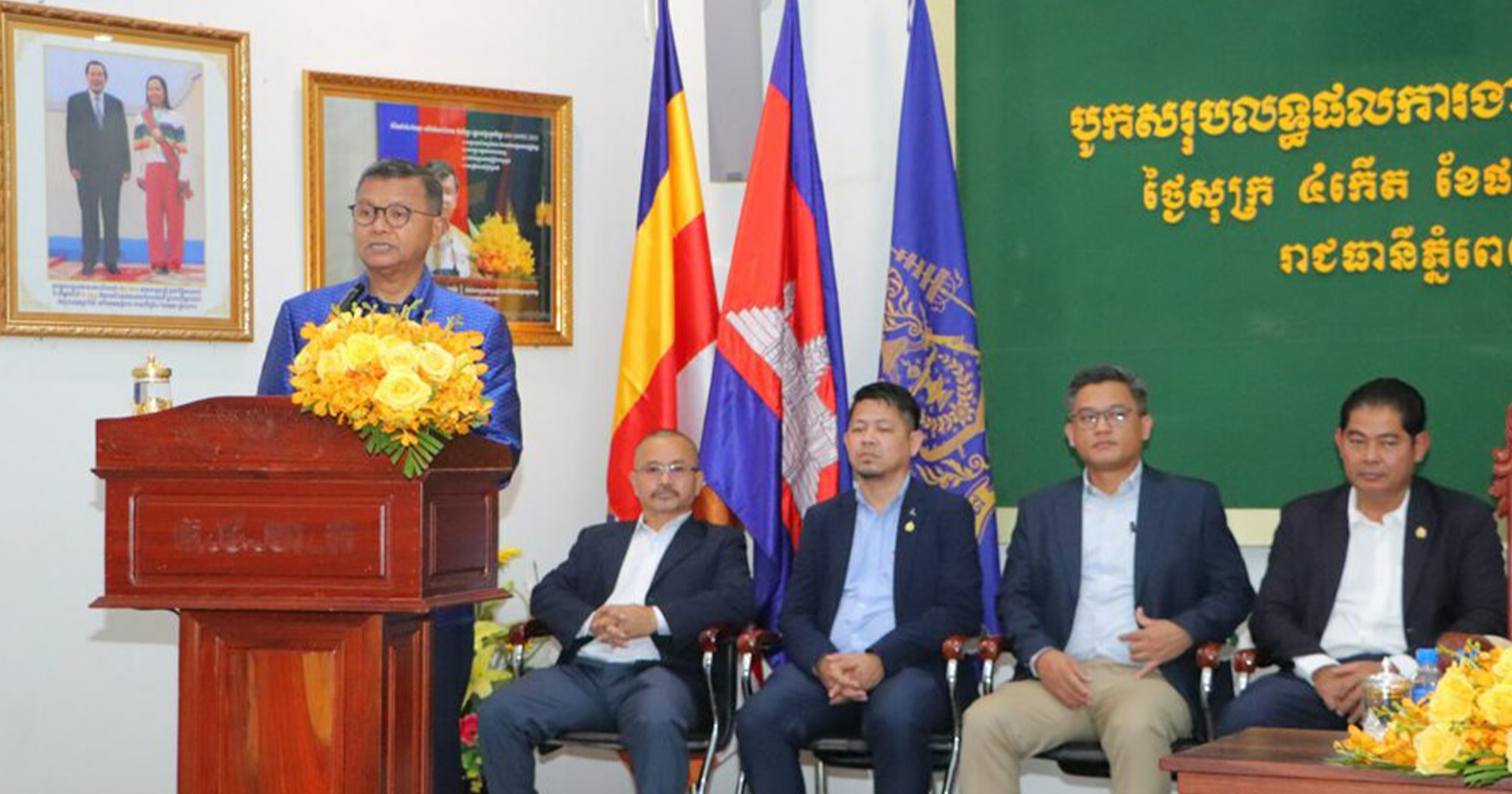 ឯកឧត្តមបណ្ឌិតសភាចារ្យ ហង់ជួន ណារ៉ុន ជំរុញឱ្យបន្តការបំផុស កីឡាតេក្វាន់ដូ WT ឱ្យកាន់តែទូលំទូលាយបន្ថែមទៀត