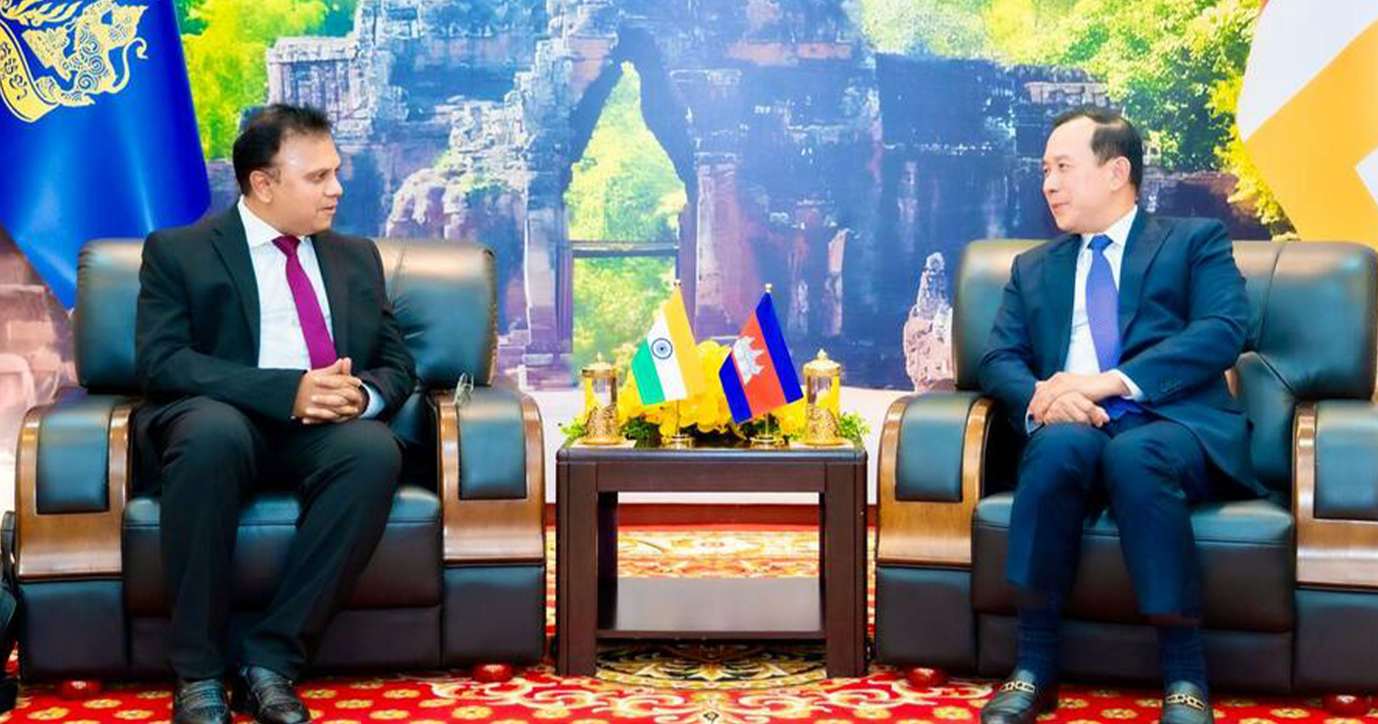 កម្ពុជា និងសាធារណរដ្ឋឥណ្ឌា សហការរួមគ្នាជំរុញទេសចរណ៍ ជាមួយការតភ្ជាប់ជើងហោះហើរត្រង់រវាងខេត្តសៀមរាប និងទីក្រុង Bengaluru (Bangalore)