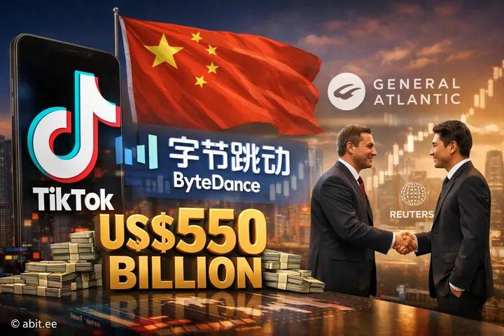 តម្លៃរបស់ក្រុមហ៊ុនគ្រប់គ្រងលើបណ្តាញសង្គម TikTok កើនឡើងដល់ ៥៥០ពាន់លានដុល្លារ