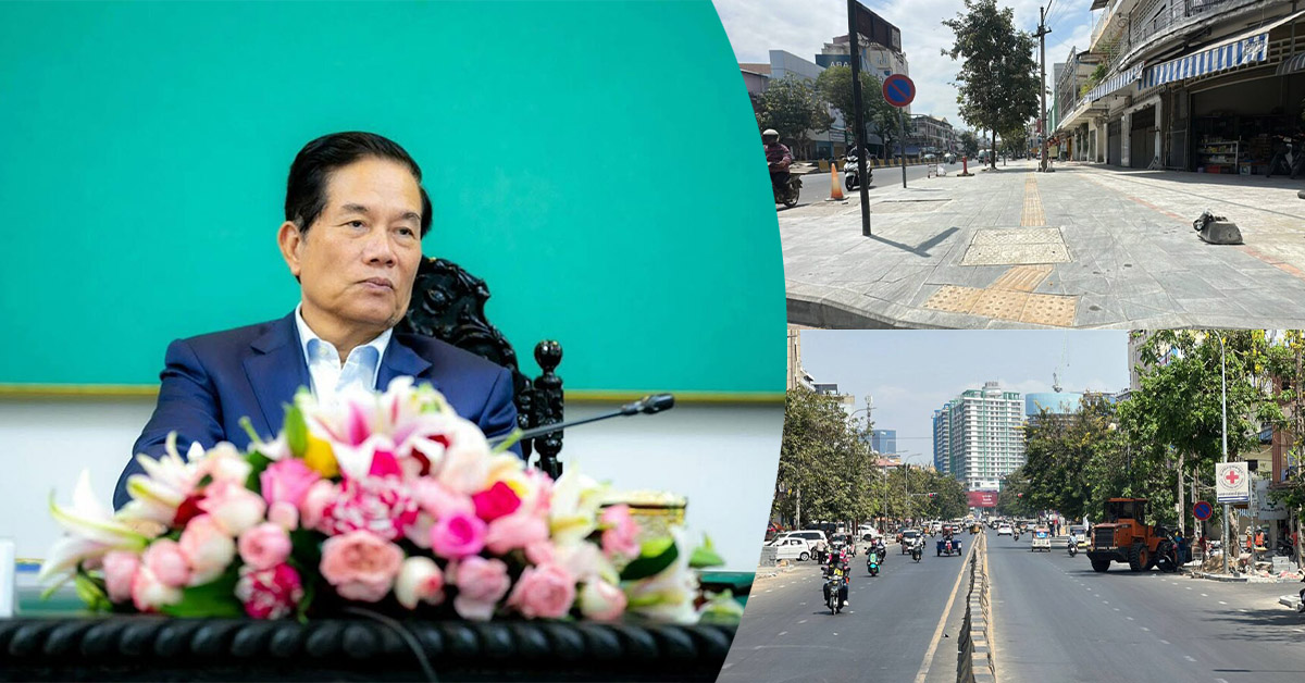 រដ្ឋបាលរាជធានីភ្នំពេញ៖ កំណាត់ផ្លូវជាច្រើនខ្សែនៅតំបន់ជុំវិញផ្សារដើមគរ ពិសេសមហាវិថីព្រះមុនីរ៉េត មហាវិថីម៉ៅសេទុង​ និងផ្លូវលេខ២៣០ មកដល់ពេលនេះ ការរៀបចំសណ្តាប់ធ្នាប់ គឺអនុវត្តបានល្អប្រសើរ​ប្រមាណ៩០%ហើយ