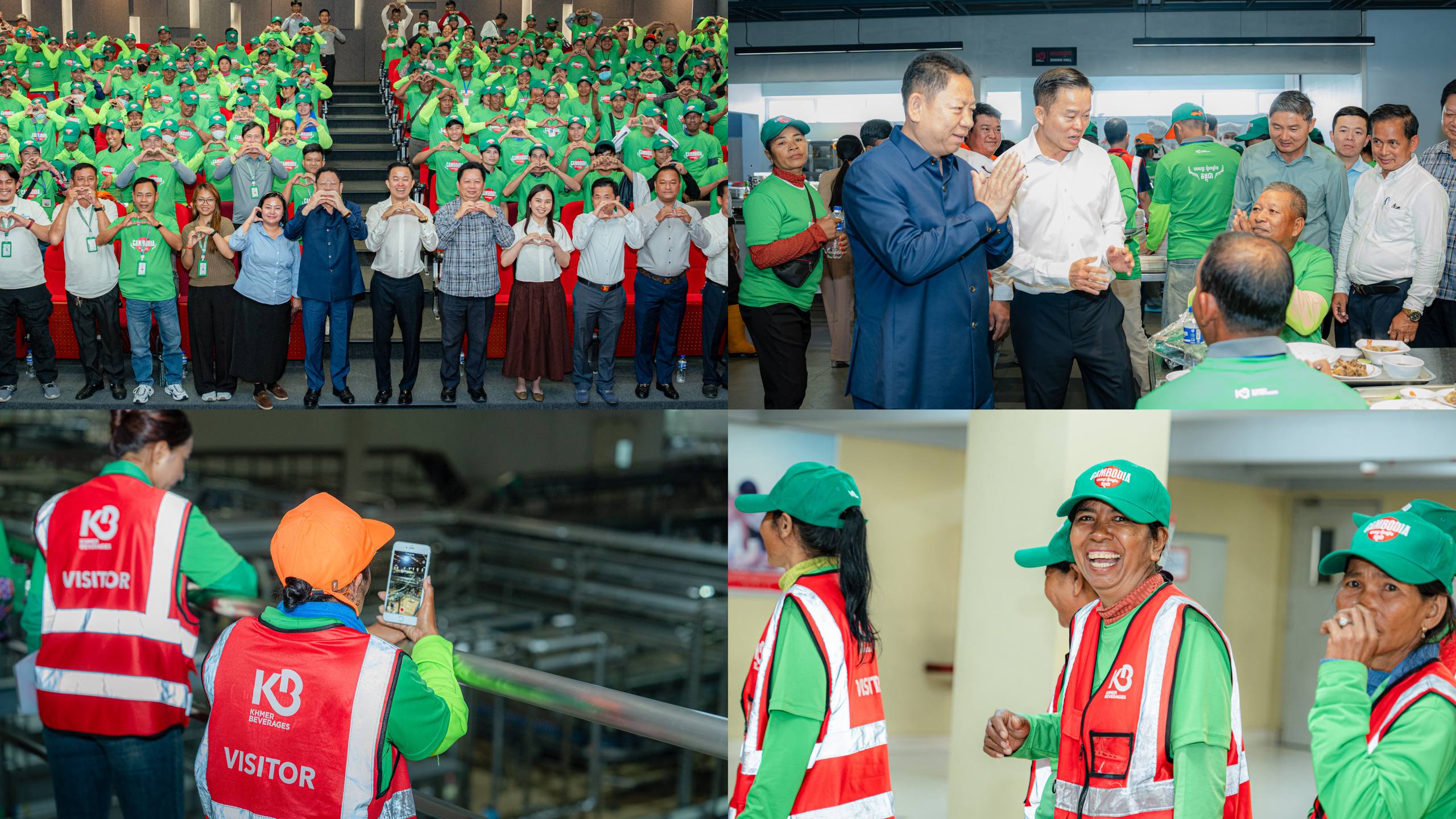 បេះដូងរួមក្នុងសហគមន៍តែមួយ ខ្មែរ ប៊ែវើរីជីស រៀបចំដំណើរទស្សនកិច្ច និងពិសាអាហារសាមគ្គី ជូនដល់បុគ្គលិកផ្នែកអនាម័យបរិស្ថាន