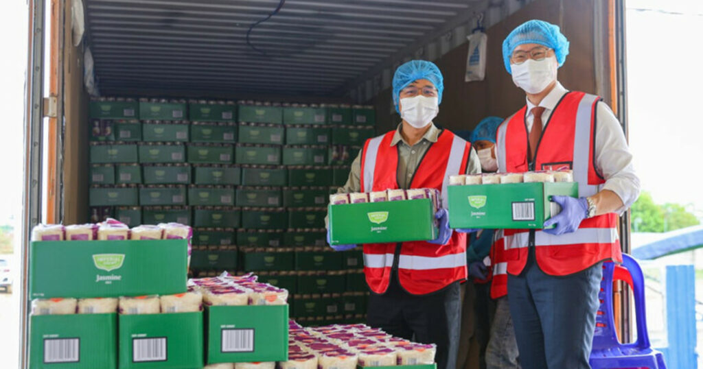 អង្ករក្រអូបផ្កាម្លិះកម្ពុជាចំនួន ៤០០តោន ត្រូវបាននាំចេញទៅកាន់ប្រទេសអូស្ត្រាលី