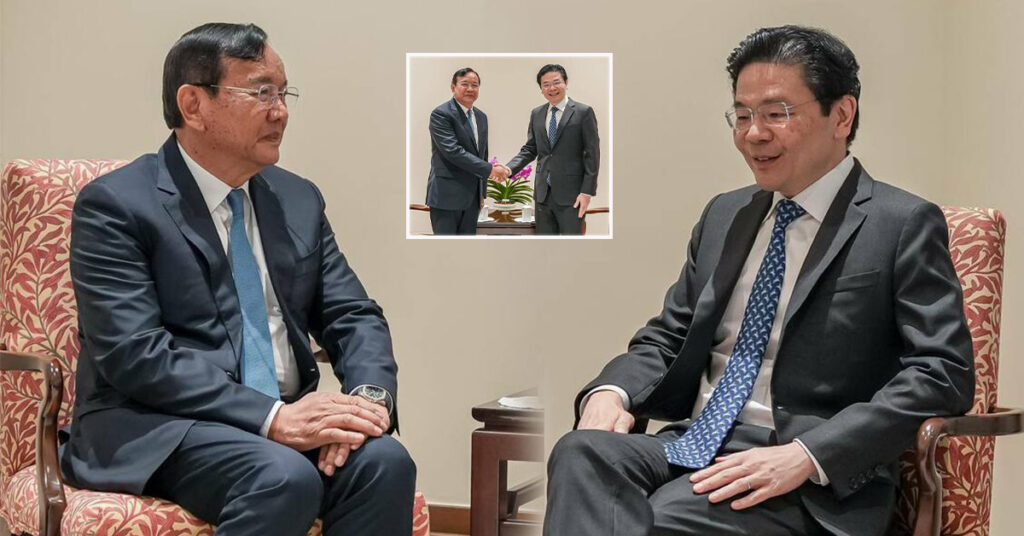 កម្ពុជា បញ្ជាក់សារជាថ្មីពីការប្តេជ្ញាក្នុងការលើកកម្ពស់ទំនាក់ទំនងទ្វេភាគី ឱ្យឈានដល់កម្រិតថ្មីមួយទៀតជាមួយសិង្ហបុរី