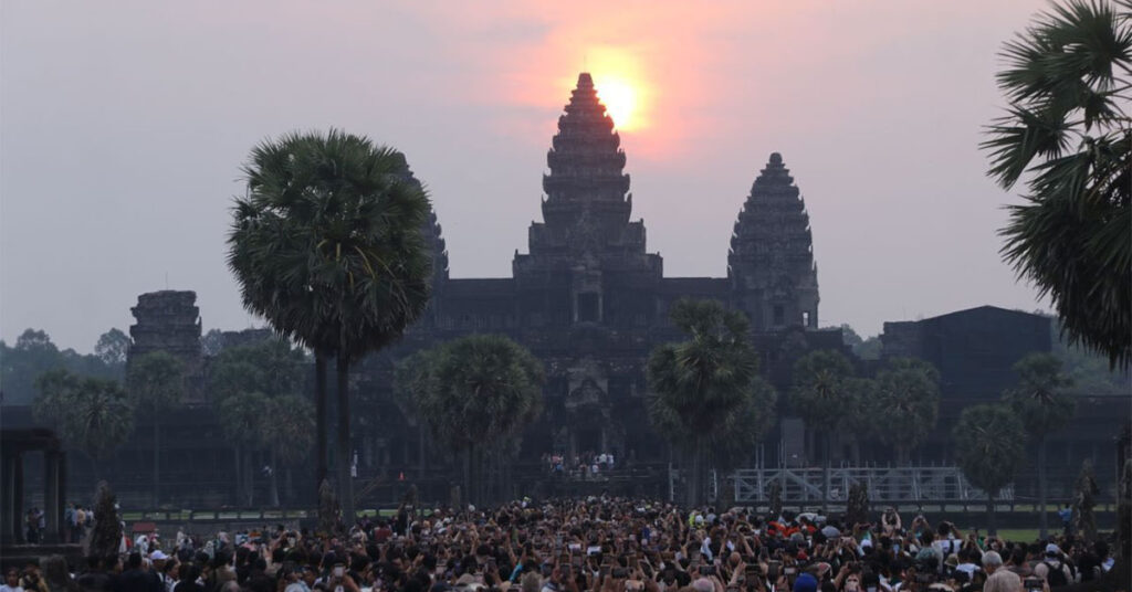 អាជ្ញាធរជាតិអប្សរា ត្រៀមលក្ខណៈស្វាគមន៍ភ្ញៀវទេសចរក្នុងព្រឹត្តិការណ៍សមរាត្រី (Equinox) នៅប្រាសាទអង្គរវត្ត នាពេលខាងមុខ