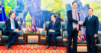 ស្ថានទូតអូទ្រីសប្រចាំកម្ពុជា និងធុរជនពីប្រទេសអូទ្រីសចាប់អារម្មណ៍លើសក្តានុពលទេសចរណ៍ និងកាលានុវត្តភាពវិនិយោគក្នុងវិស័យទេសចរណ៍កម្ពុជាជាតារាទើបនឹងរះដែលកើតចេញពីកត្តាសុខសន្តិភាព