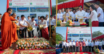 កសាងគ្រឹះរឹងមាំដល់ពន្លកកូនខ្មែរ! ខ្មែរ ប៊ែវើរីជីស ឧបត្ថម្ភសាងសង់អគារសិក្សា ១ ខ្នង ៣ ជាន់ និងរបងសាលាសរុបខ្ទង់ ៤០ ម៉ឺនដុល្លារ នៅសង្កាត់ព្រៃស