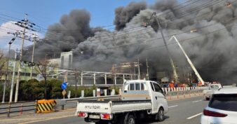 មនុស្ស ៥៥នាក់បានរងរបួស ក្នុងហេតុការណ៍ឆេះរោងចក្រមួយកន្លែងនៅកូរ៉េខាងត្បូង