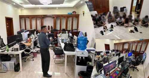 រដ្ឋបាលខេត្តព្រះសីហនុ បន្តយុទ្ធនាការត្រួតពិនិត្យ និងបង្ក្រាបបទល្មើស Online Scams ដោយឃាត់ខ្លួនជនសង្ស័យចំនួន៥០នាក់