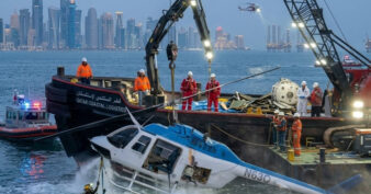 មនុស្ស ៧នាក់បានបាត់បងជីវិតក្នុងហេតុការណ៍ធ្លាក់ឧទ្ធម្ភាគចក្រមួយគ្រឿងនៅកាតា