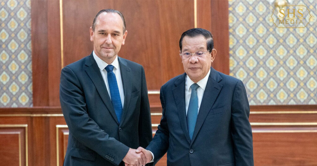 សម្តេចតេជោ ប្រមុខរដ្ឋស្តីទី គាំទ្រលើការពង្រីកទំនាក់ទំនងរវាងកម្ពុជា និងស្លូវ៉ា ដោយមានមុខព្រួញលើសេដ្ឋកិច្ច ពាណិជ្ជកម្ម និងការវិនិយោគ