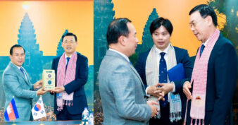 សភាពាណិជ្ជកម្ម និងឧស្សាហកម្មទីក្រុងអ៉ីនឈុន សន្យាសហការផ្សព្វផ្សាយទាក់ទងអ្នកវិនិយោគ និងភ្ញៀវទេសចរកូរ៉េមកបណ្តាក់ទុន និងទស្សនានៅកម្ពុជាឱ្យកាន់តែច្រើនឡើងបន្ថែមទៀត