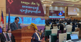 រដ្ឋមន្រ្តីក្រសួងយុត្តិធម៌ ជំរុញឱ្យមន្រ្តី ពិសេសចៅក្រម ព្រះរាជអាជ្ញា ពន្លឿនការដោះស្រាយសំណុំរឿងឱ្យបានឆាប់ និងត្រូវប្រកាន់ខ្ជាប់នូវក្រមសីលធម៌វិជ្ជាជីវៈ