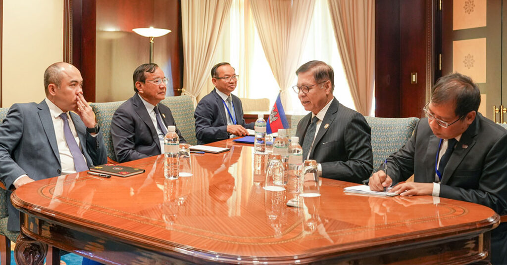 កម្ពុជា ថៃប្តេជ្ញាចិត្តចំពោះបទឈប់បាញ់ ការដោះស្រាយជម្លោះព្រំដែនដោយសន្តិវិធី និងការអនុវត្តពេញលេញនូវសេចក្តីប្រកាសរួមនៃកិច្ចប្រជុំពិសេសលើកទី៣ របស់ (GBC)