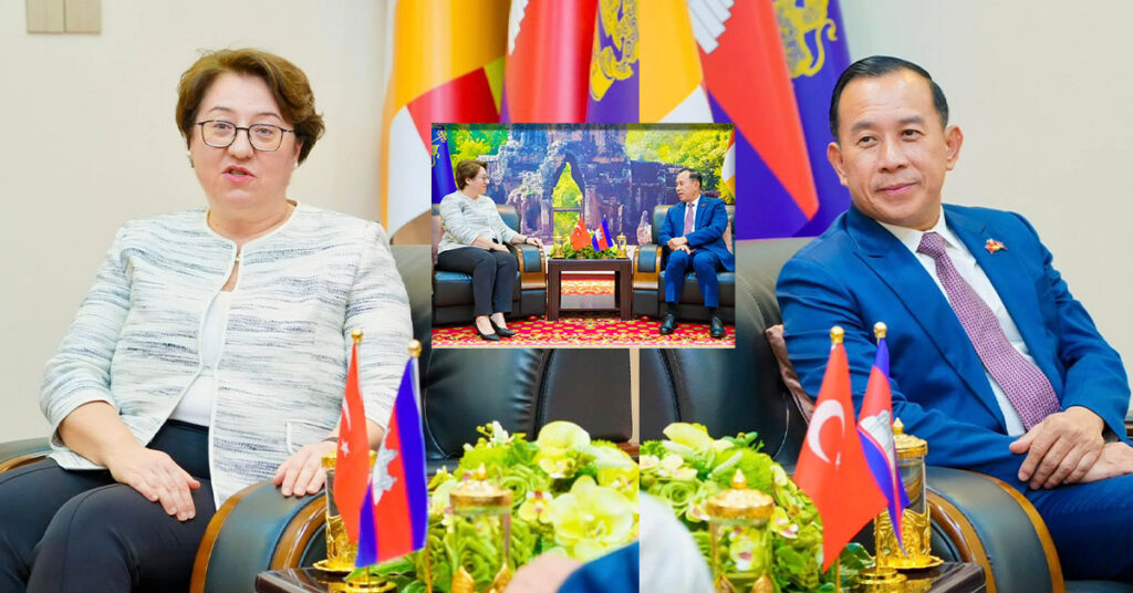 ក្រសួងទេសចរណ៍ និងស្ថានទូតតួកគីយ៉េប្រចាំកម្ពុជា បន្តពង្រឹង និងពង្រីកកិច្ចសហប្រតិបត្តិការ ទេសចរណ៍ឱ្យកាន់តែសកម្ម