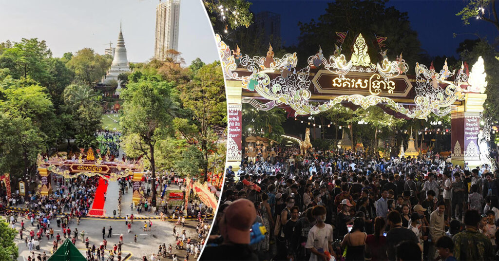 ព្រឹត្តិការណ៍«នគរសង្ក្រាន្ត»នៅ រាជធានីភ្នំពេញ រយៈពេល ៦ថ្ងៃ ទទួលភ្ញៀវទេសចរណ៏ ប្រមាណ៩លាននាក់