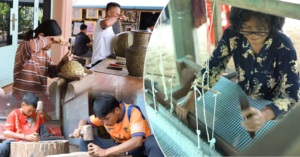 ក្រសួងវប្បធម៌ នឹងរៀបចំកម្មវិធីបណ្តុះបណ្តាលជំនាញវិជ្ជាជីវៈដូនតា ដោយមិនបង់ថ្លៃសម្រាប់ឆ្នាំ២០២៦ ក្នុងខេត្តចំនួន៩ សិស្សក្រីក្រ មានប្រាក់ឧបត្ថម្ភពីរាជរដ្ឋាភិបាល