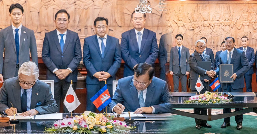 រដ្ឋាភិបាលជប៉ុន ផ្ដល់ឥណទានហិរញ្ញប្បទានចំនួន ប្រមាណ៤៦.០០០.០០០ ដុល្លារ សម្រាប់គម្រោងការពារទឹកជំនន់ និងកែលម្អប្រព័ន្ធបង្ហូរទឹកនៅរាជធានីភ្នំពេញ